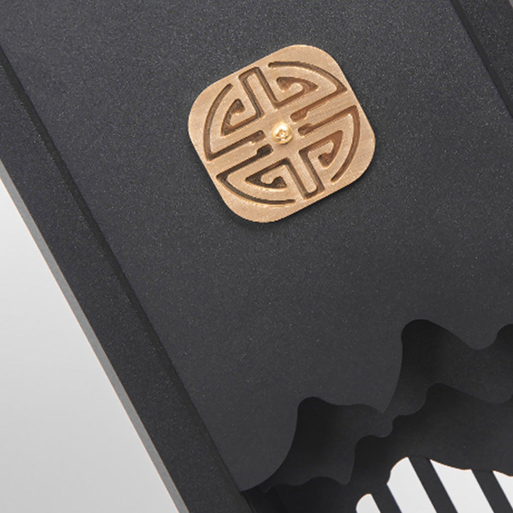 artfully designed outdoor led light with elegant cut craft and strip features