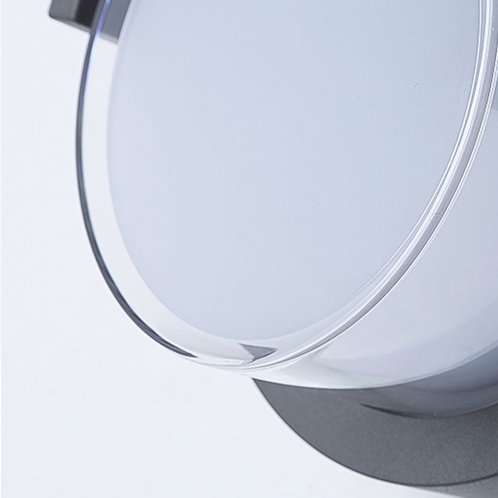 contemporary waterproof outdoor wall lights in round and square designs for gardens and villas