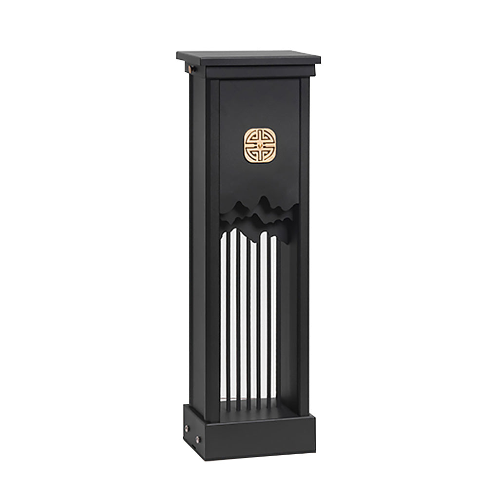 artfully designed outdoor led light with elegant cut craft and strip features