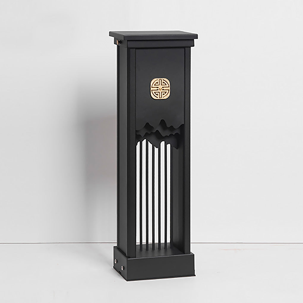 artfully designed outdoor led light with elegant cut craft and strip features