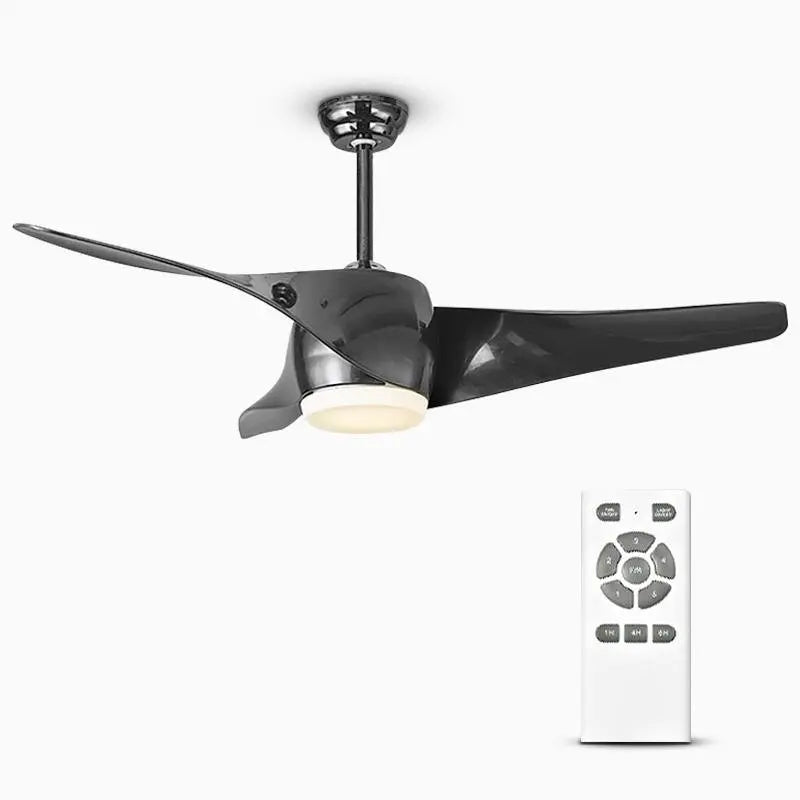 52-Inch Ceiling Fans with Remote Control and LED Lighting Luxe