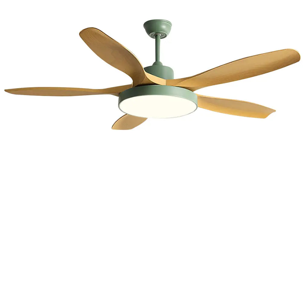 60-Inch Nordic Ceiling Fan with Lights and Remote Control - Silent Inverter Ceiling Fan Lamp Luxe