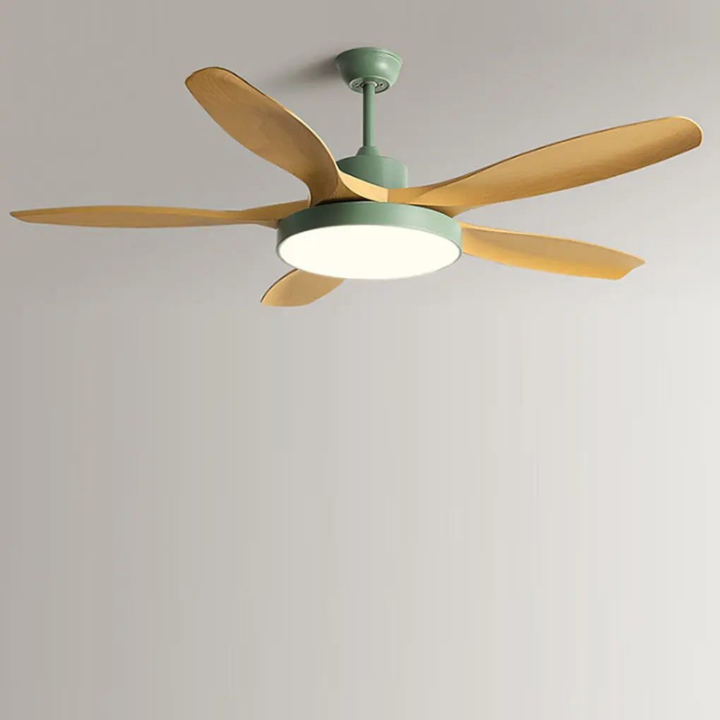60-Inch Nordic Ceiling Fan with Lights and Remote Control - Silent Inverter Ceiling Fan Lamp Luxe