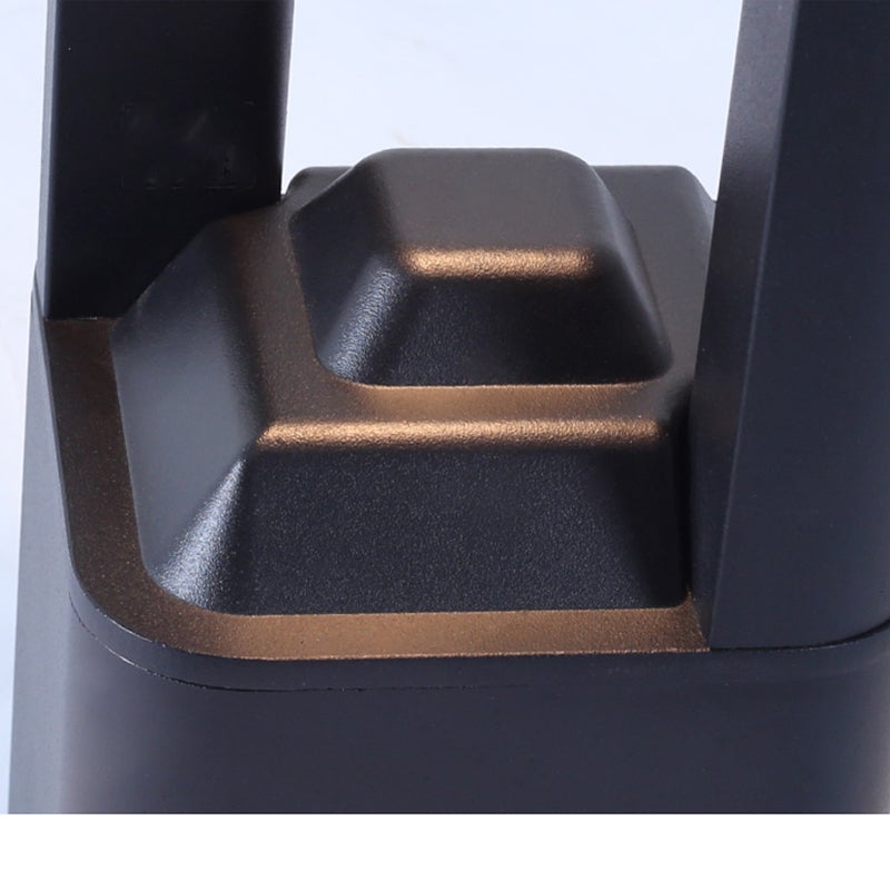 Modern Square Hollow Bollard Light — Aluminum, Smart Solar, Outdoor, 12" or 24"