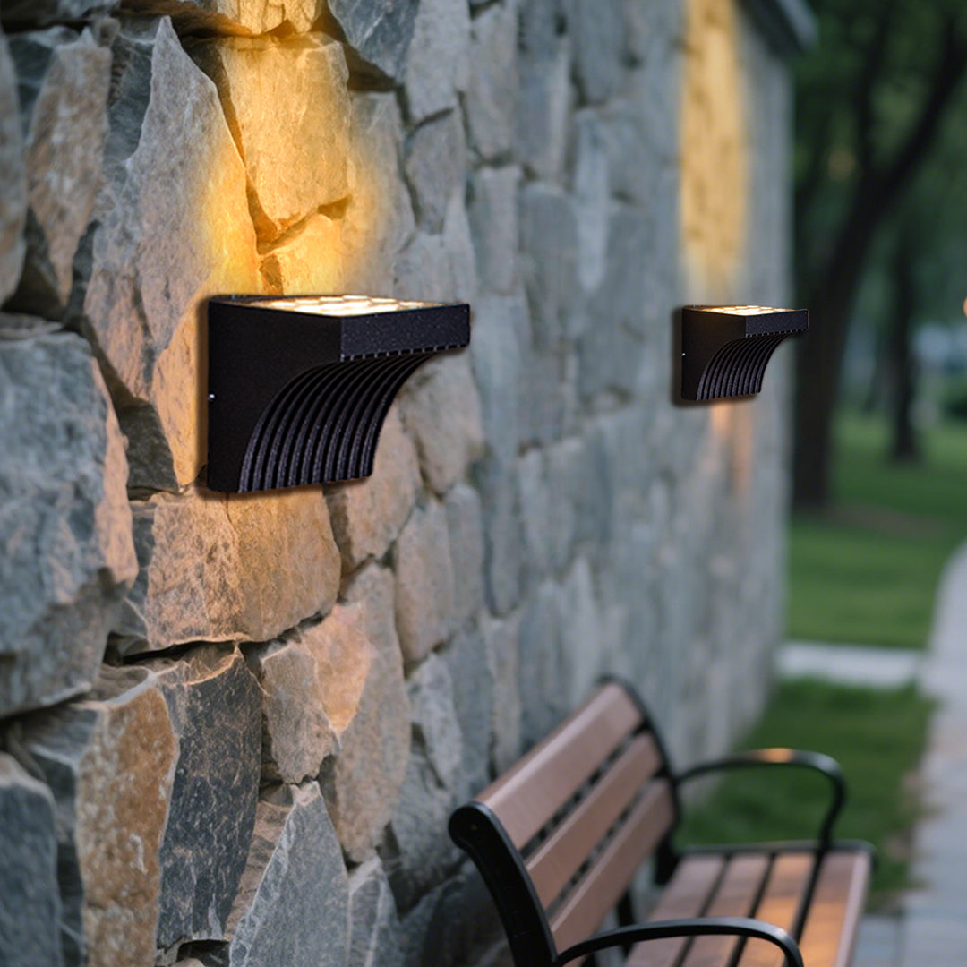 Waterproof Industrial Outdoor Wall Sconce with Replaceable Directional Light