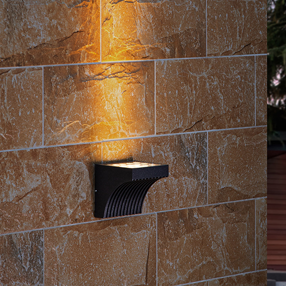 Waterproof Industrial Outdoor Wall Sconce with Replaceable Directional Light