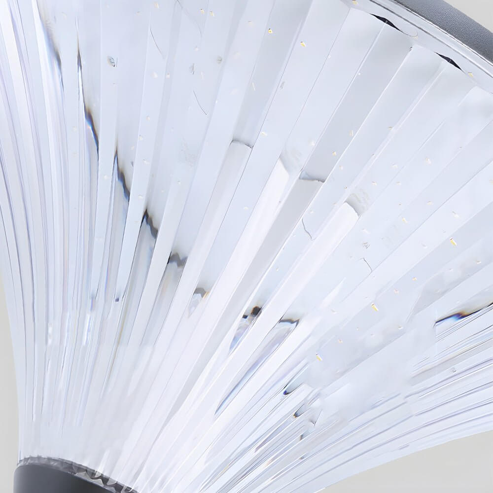 1 light black solar led outdoor lamp post and street light