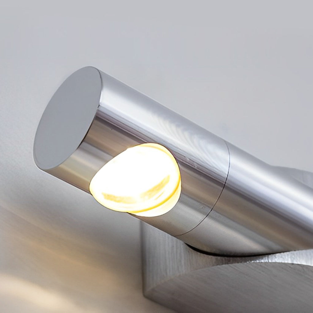 Adjustable Up/Down Wall Sconce — Aluminum, 6W LED, 1" × 7", Multi-Color Temperature