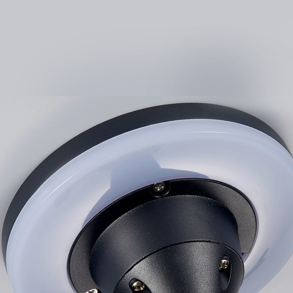 waterproof led landscape lighting outdoor minimalist round and square lawn lamps