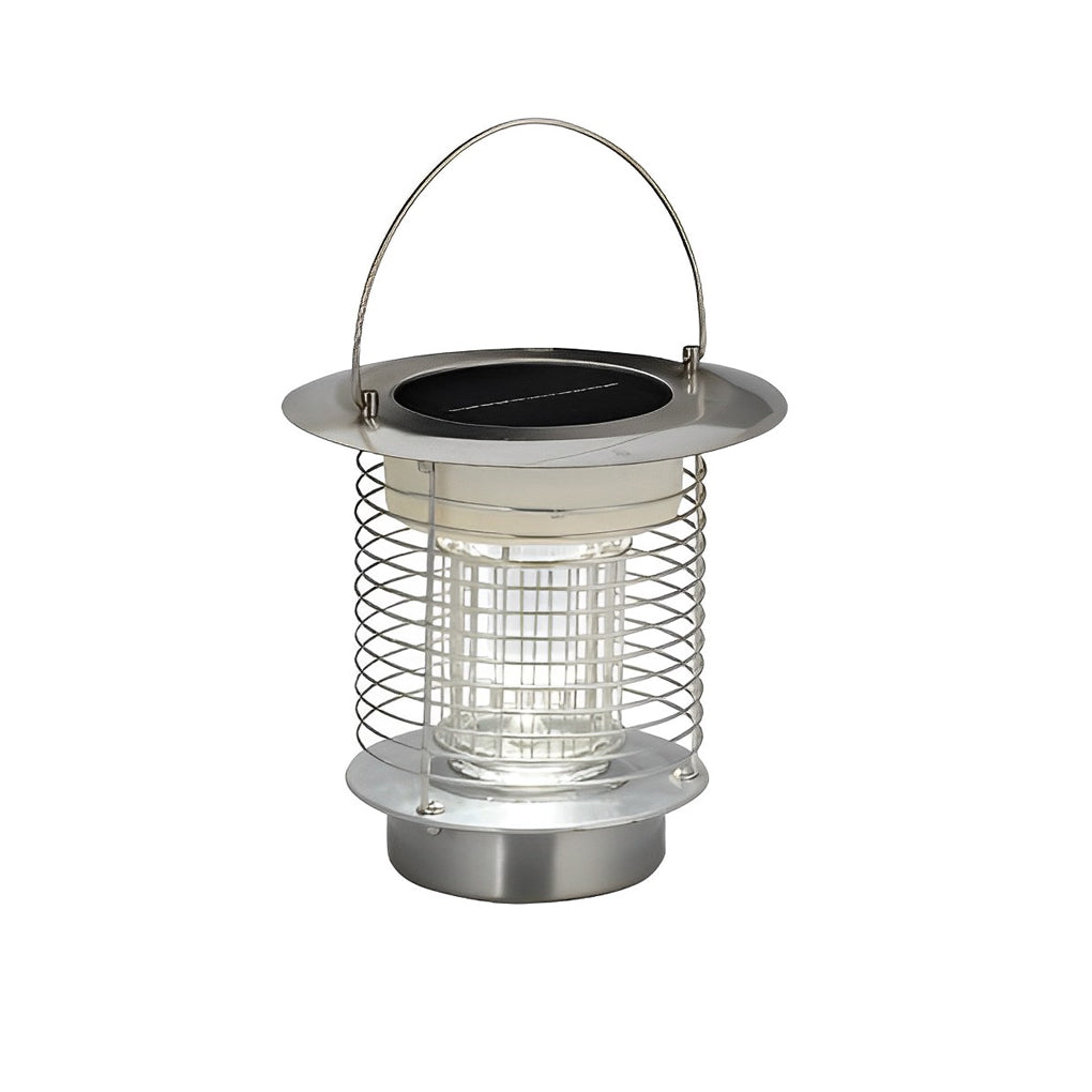 Solar & USB Mosquito Killer Garden Light — 304 Stainless Steel, UV LED, up to 1,076 sq ft Coverage