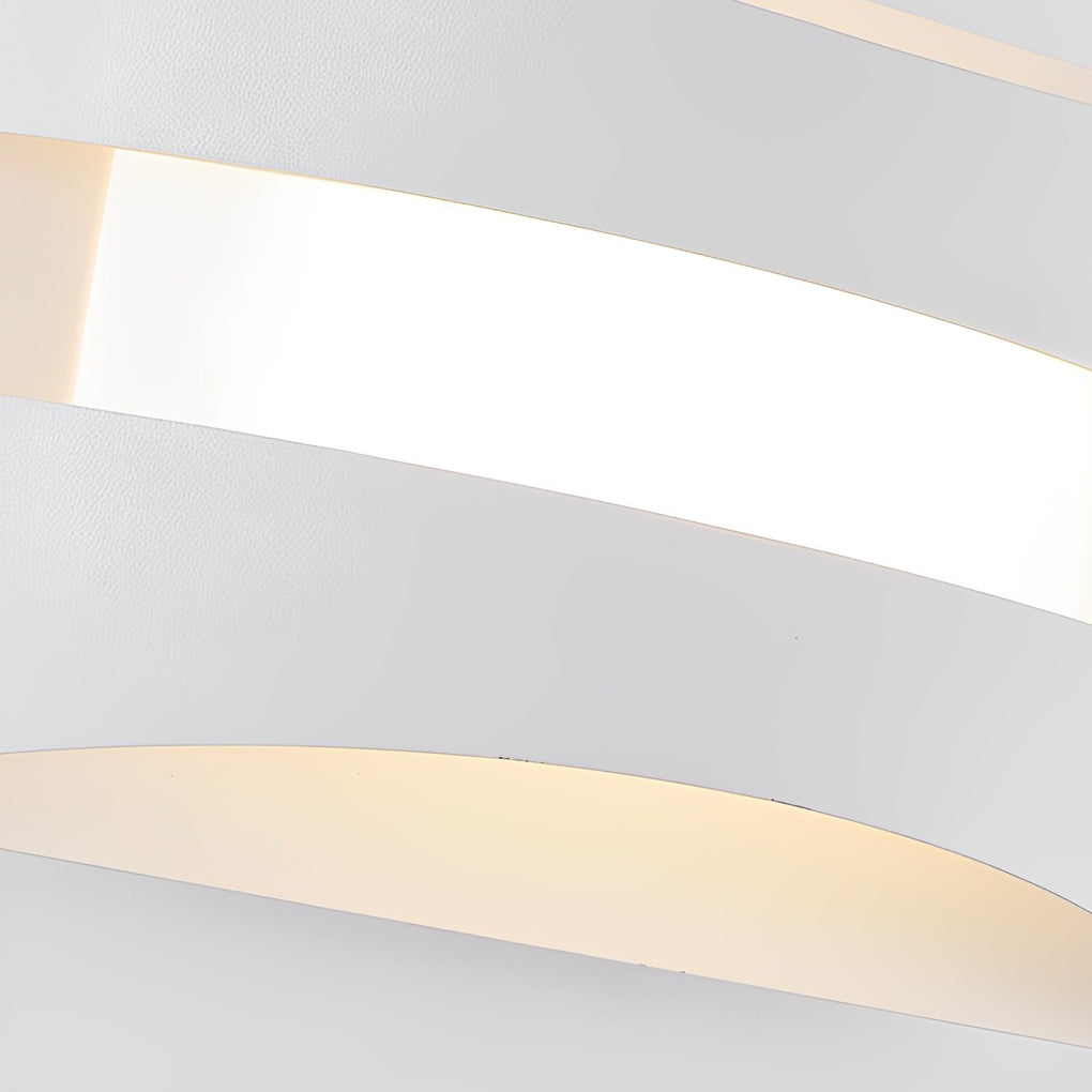 Minimalist Nordic Rectangular LED Wall Sconce for Bedside Lighting