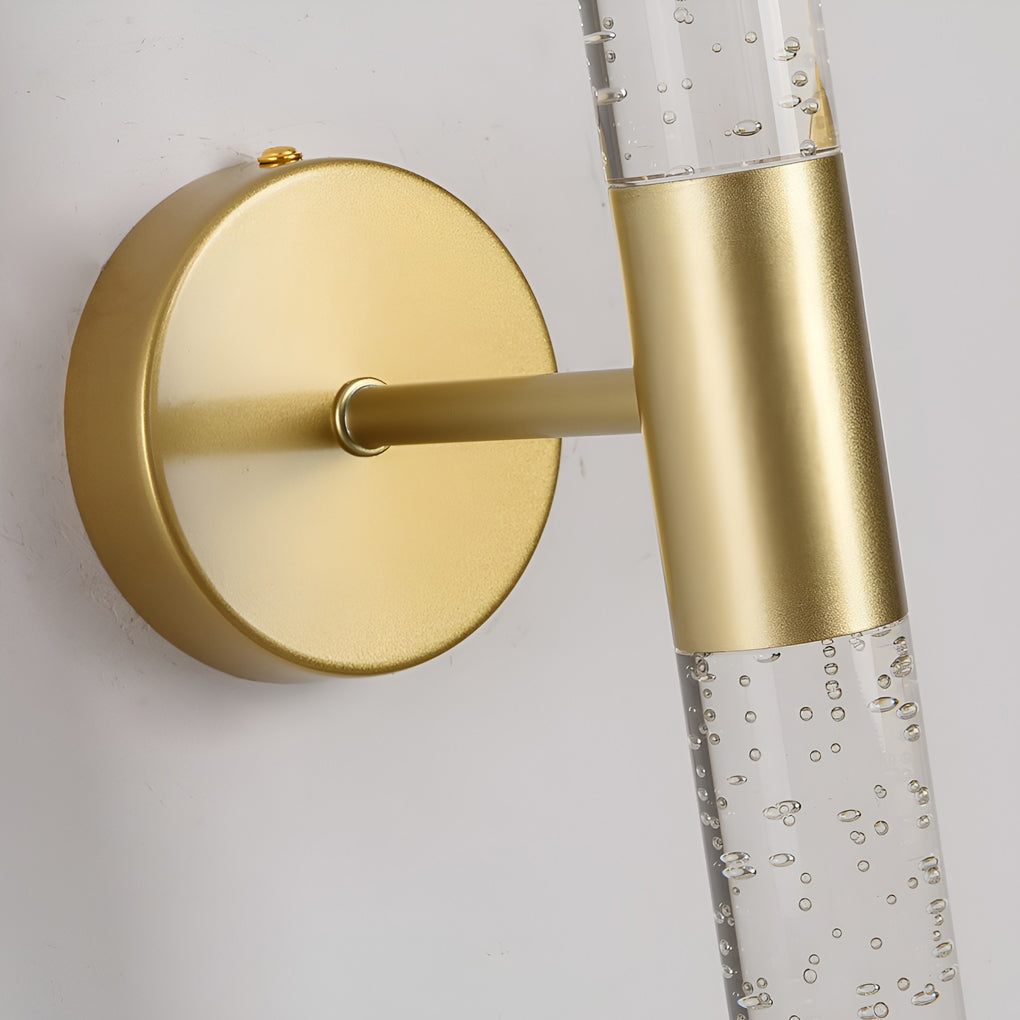 Cylinder Up/Down Wall Sconce — Iron and Acrylic, 14W LED, 3000K/6000K, 20.1" Height