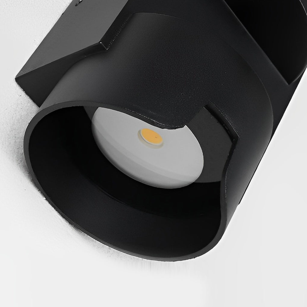 Modern Black Waterproof Up and Down LED Wall Washer Light