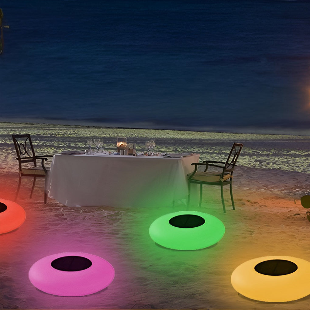 RGB Solar Pool Light — LED, IP67 Waterproof, 16-Color Remote Control, 2.5W, 9.8" or 12.6"