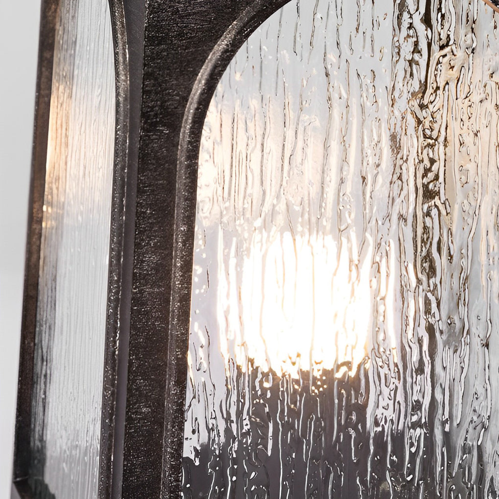 Portable Outdoor Floor Lantern — Stainless Steel, Frosted PC, LED 3000K, Retro Mid-Century Modern
