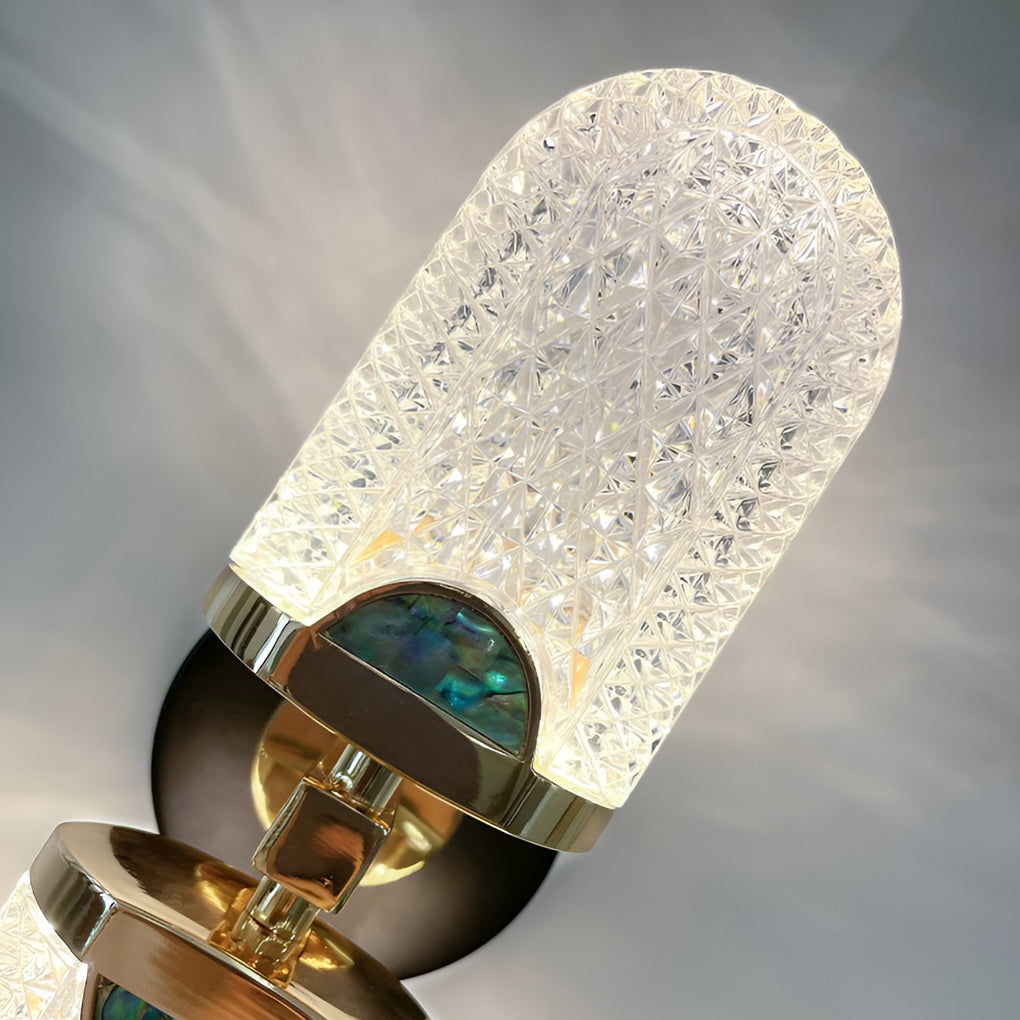 Up/Down LED Wall Sconce — Acrylic, 8W, Three-Step Dimming (3000K/4000K/6000K)