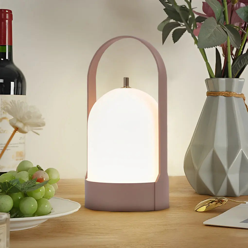 Portable LED Lantern Table Lamp for Indoor and Outdoor Ambiance Luxe