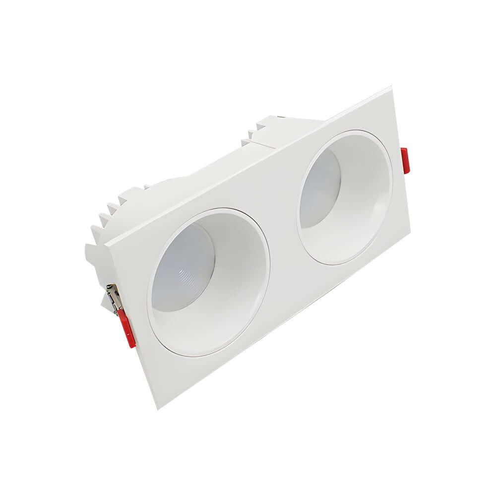 10w led recessed ceiling downlight with dual heads 83 inches