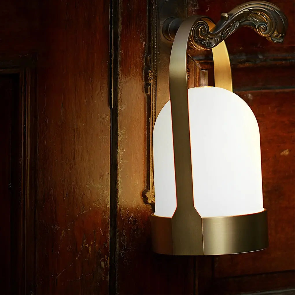 Portable LED Lantern Table Lamp for Indoor and Outdoor Ambiance Luxe