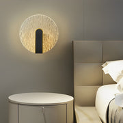 Modern Minimalist Round & Square LED Wall Sconce — Acrylic, 5W Warm White (3000K), Bedside