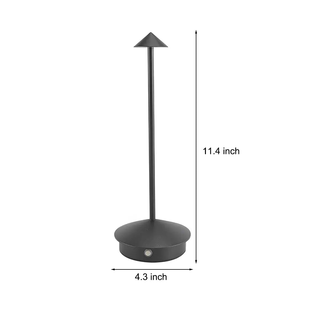 Dimmable Mini Triangle LED Table Lamp Luxe