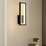 Modern Rectangular LED Wall Sconce — Aluminum & Acrylic, 16W / 28W, 3000K / 6000K