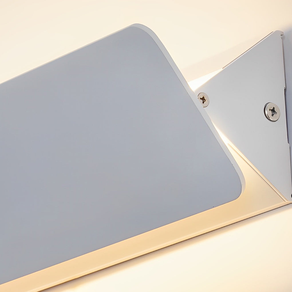 Rectangular Adjustable Wall Sconce — Aluminum, 270° Rotatable, COB LED, 6W / 12W / 18W, 3000K / 6000K