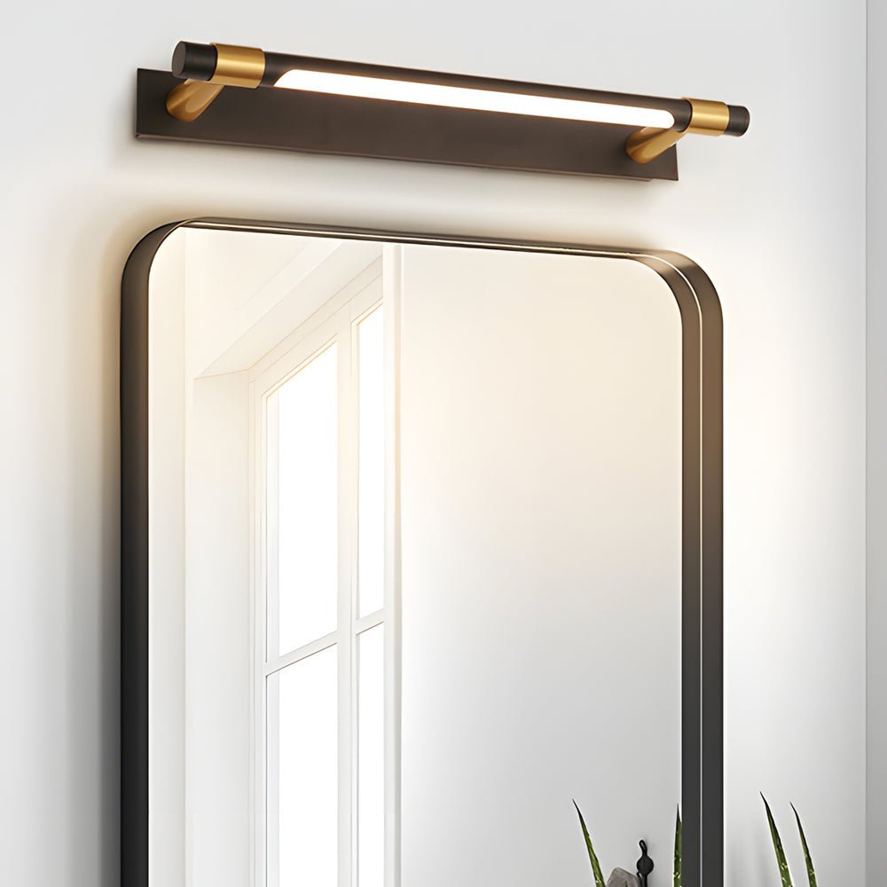Rotatable Linear Bar Vanity Light — Iron and Acrylic, 120° Adjustable, Three-Step Dimming, 3000K/4500K/6000K
