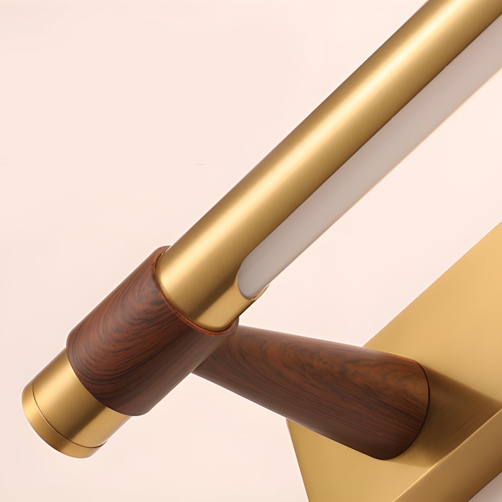 Rotatable Linear Bar Vanity Light — Iron and Acrylic, 120° Adjustable, Three-Step Dimming, 3000K/4500K/6000K