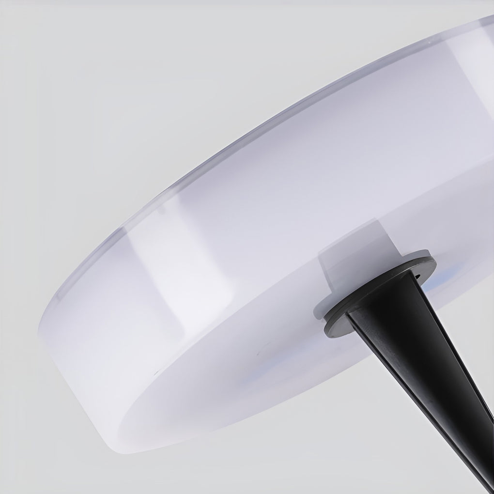 Seamless Solar Disk Ground Light — PC, LED, Warm White / Daylight, 8–11 Hr Runtime, Round or Square