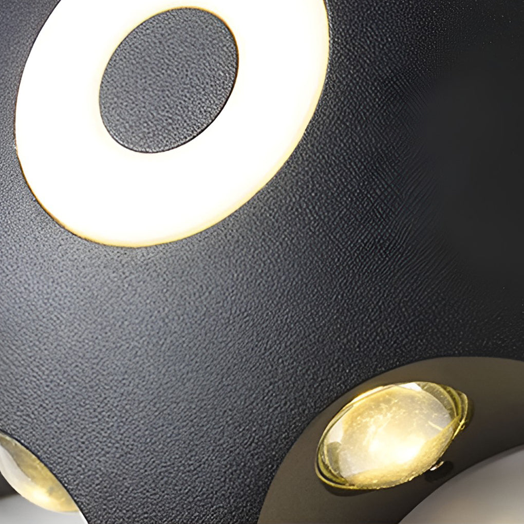 Nordic Waterproof Flower-Shaped LED Wall Washer Lights