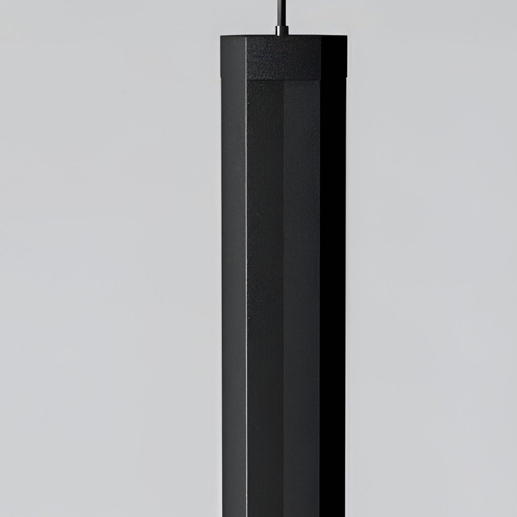Minimalist Modern Chandelier — Aluminum, 98W LED, 3-Step Dimming (3000K/4500K/6000K), 24" Diameter