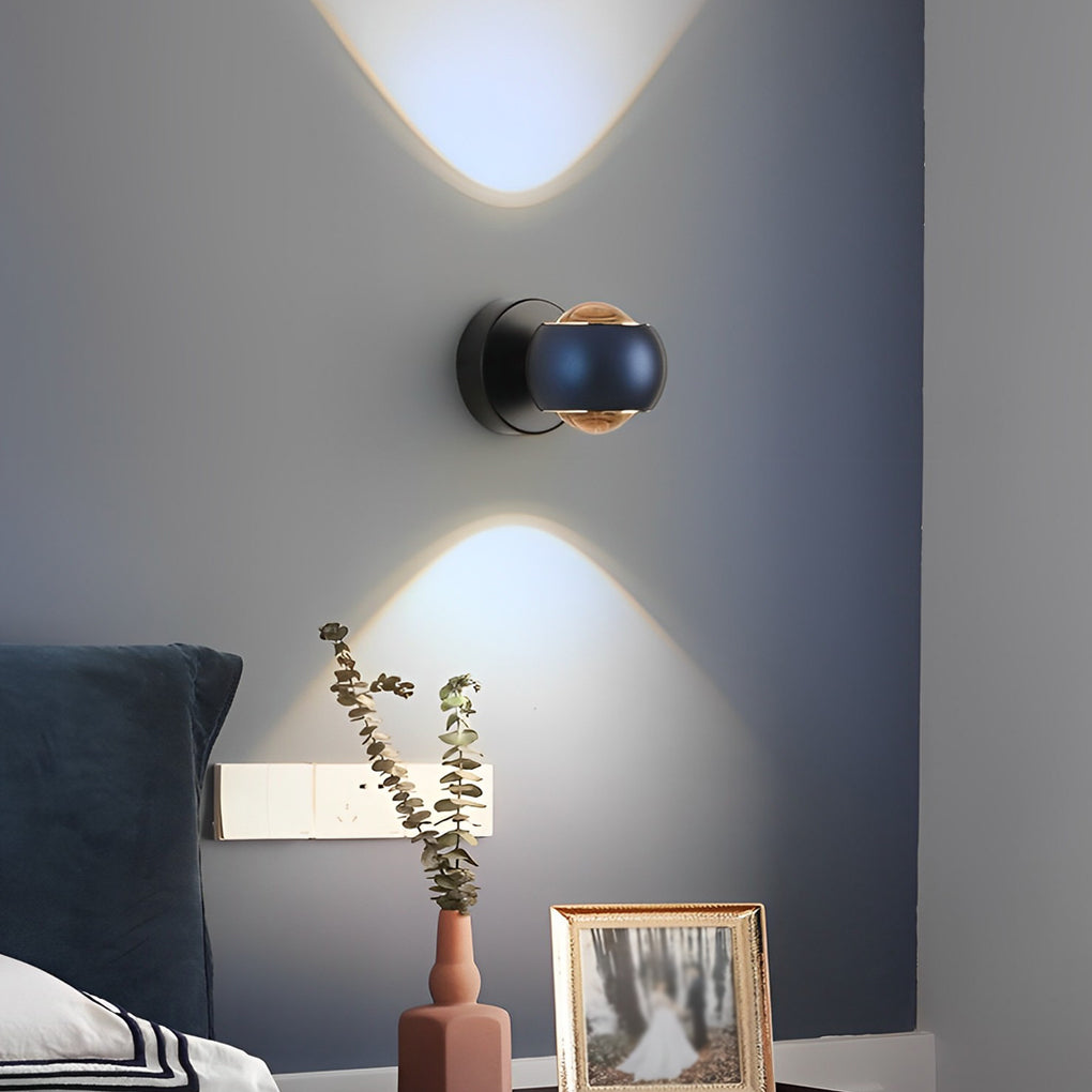 Modern LED Wall Washer Lamp with Creative Up and Down Lighting