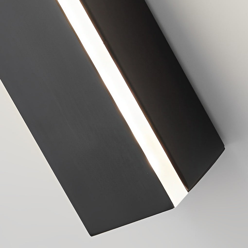 Minimalist Linear Wall Sconce — Copper & Acrylic, LED, Three-Step Dimming (3000K/4500K/6000K), 24"/31"/39"