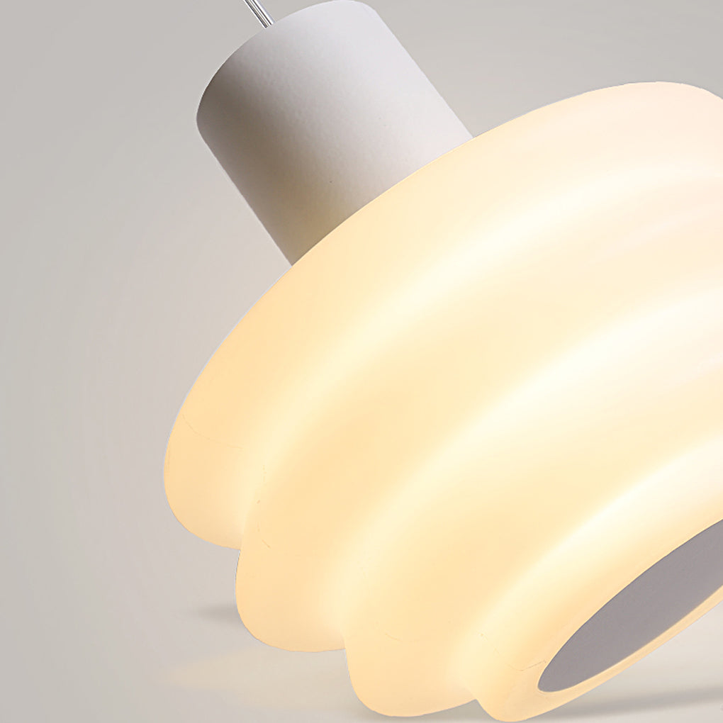 Minimalist Mini Pendant Light — Iron, 6W, Three-Step Dimming (3000K/4500K/6000K), 7" Diameter