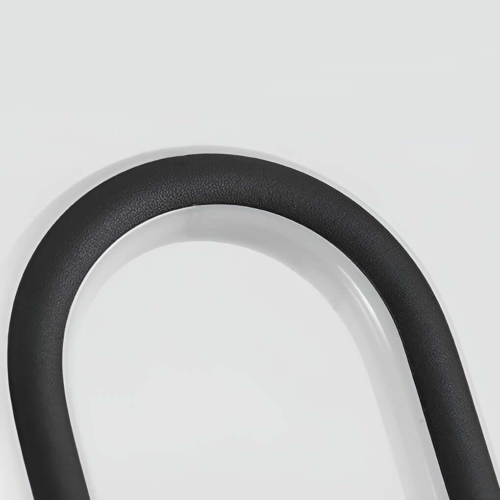 Oval Ring Outdoor Pillar Light — Black Aluminum, LED, Solar / Hardwired, IP54, 6W–10W