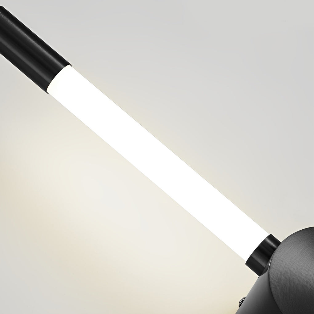 Minimalist Linear Wall Sconce — Iron and Acrylic, LED, 10W/17W/24W, 3000K/6000K, Vertical or Horizontal Mount