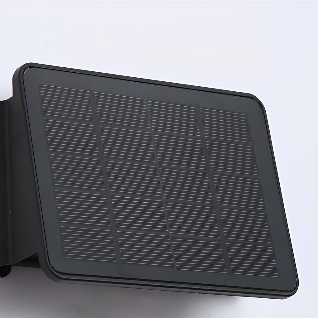 Solar Up/Down Outdoor Wall Washer Light — Black ABS, LED, IP65 Weatherproof, 4W–6W, 3000K
