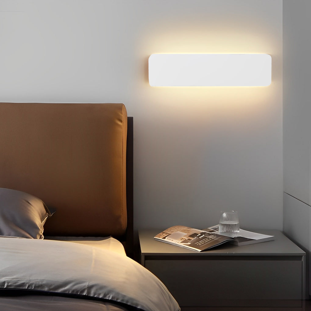 Rectangular Adjustable Wall Sconce — Aluminum, 270° Rotatable, COB LED, 6W / 12W / 18W, 3000K / 6000K