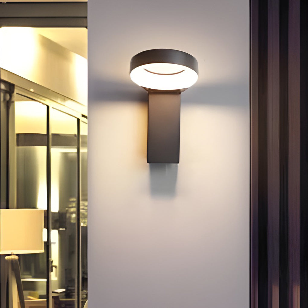 Ring LED Landscape Light — Die-Cast Aluminum, 18W, IP54, Warm White 3000K, Wall or Bollard