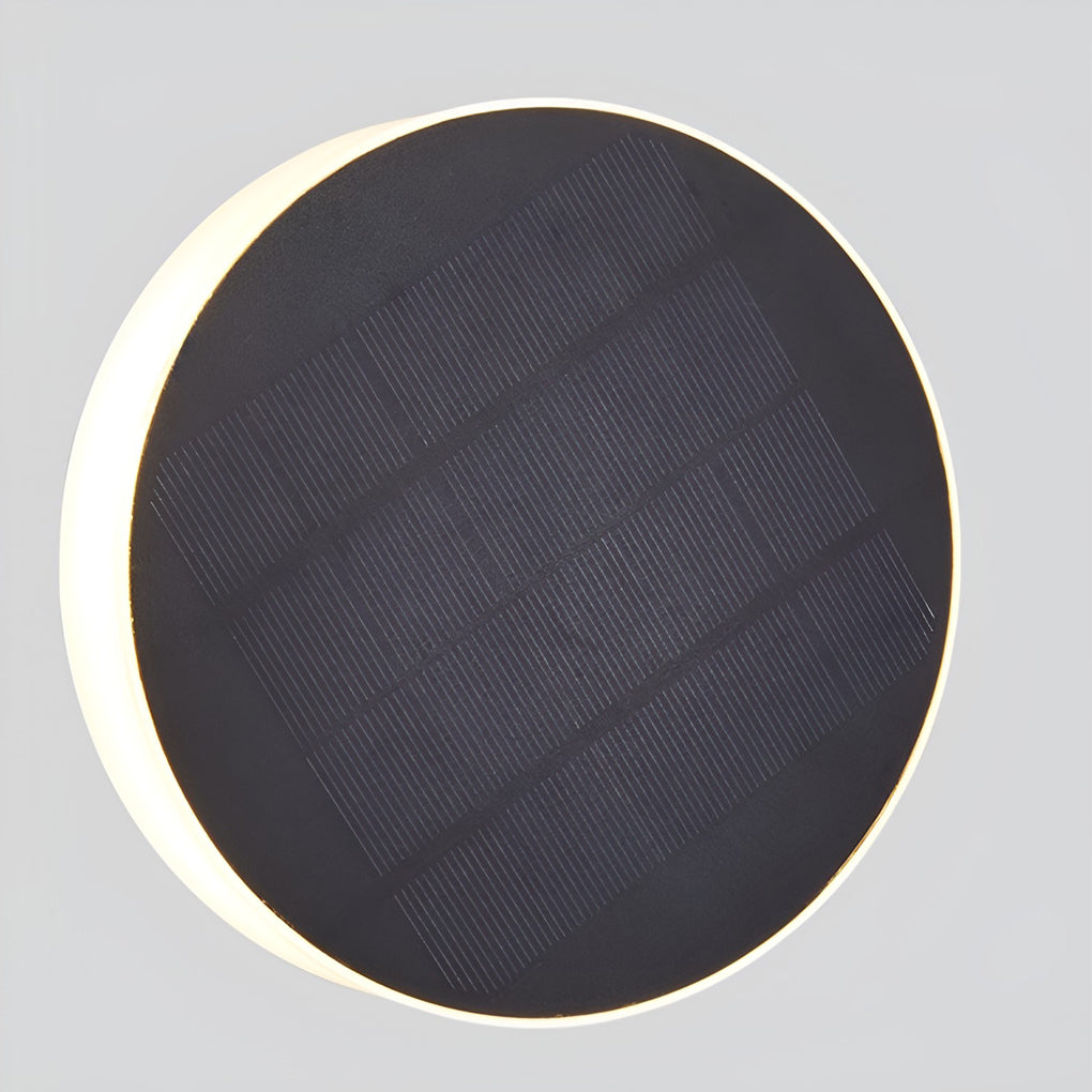 Seamless Solar Disk Ground Light — PC, LED, Warm White / Daylight, 8–11 Hr Runtime, Round or Square