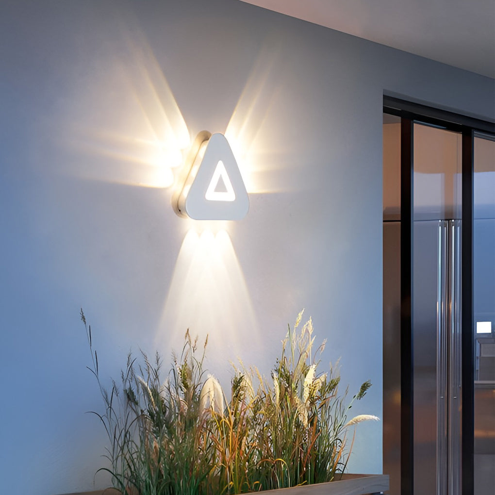 Modern Waterproof LED Wall Washer Light - Creative Outdoor Wall Sconce