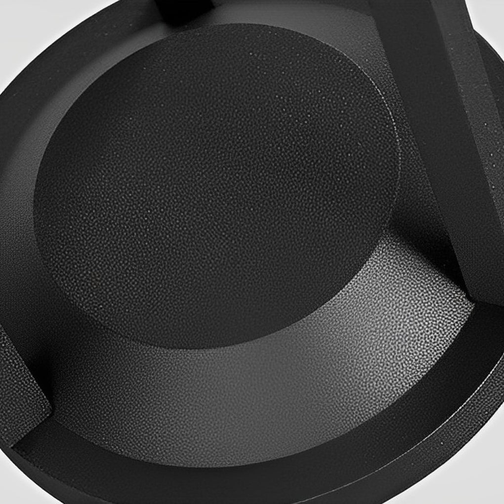 Modern Black Solar Bollard Path Light — Die-Cast Aluminum, LED, Three-Step Dimming (3000K/4500K/6000K), IP55 Weatherproof