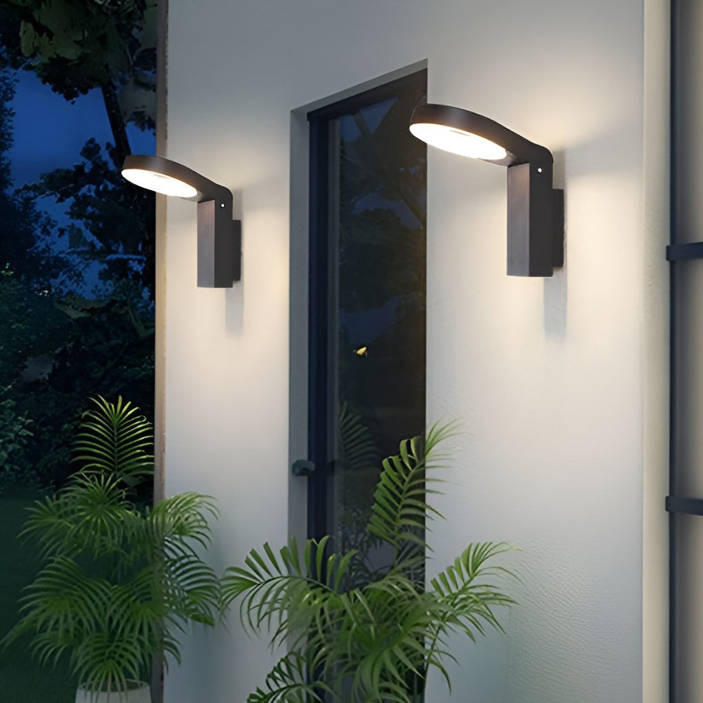 Ring LED Landscape Light — Die-Cast Aluminum, 18W, IP54, Warm White 3000K, Wall or Bollard