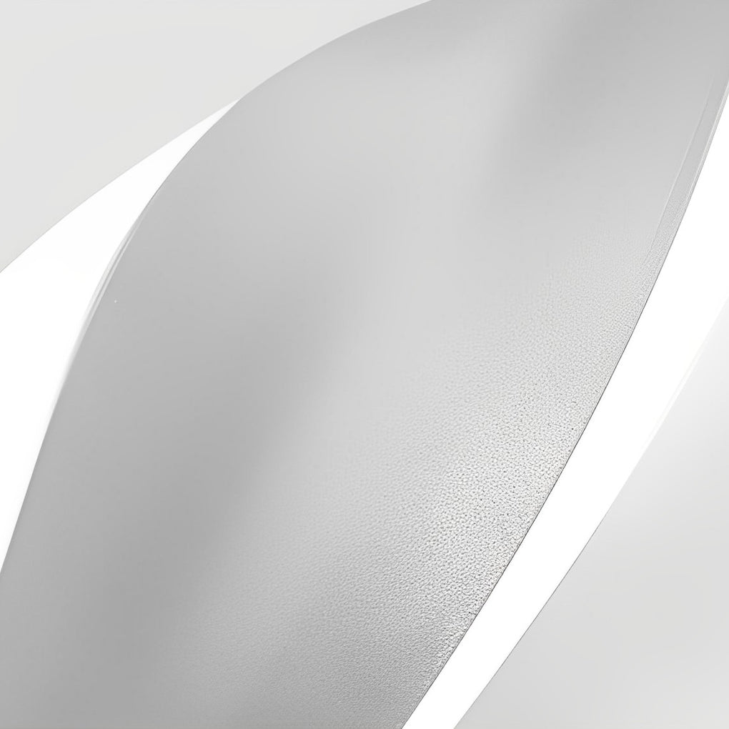 Minimalist Spiral Linear Wall Sconce — Aluminum with Silicone LED Strip, 29W, 28"