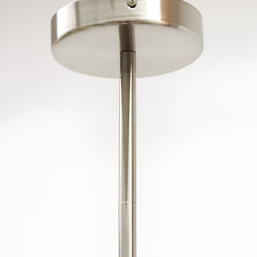 Flower-Shaped Ceramic Modern Chandelier — Iron, E14 12W, 3000K Warm White, 4-Light / 6-Light / 8-Light