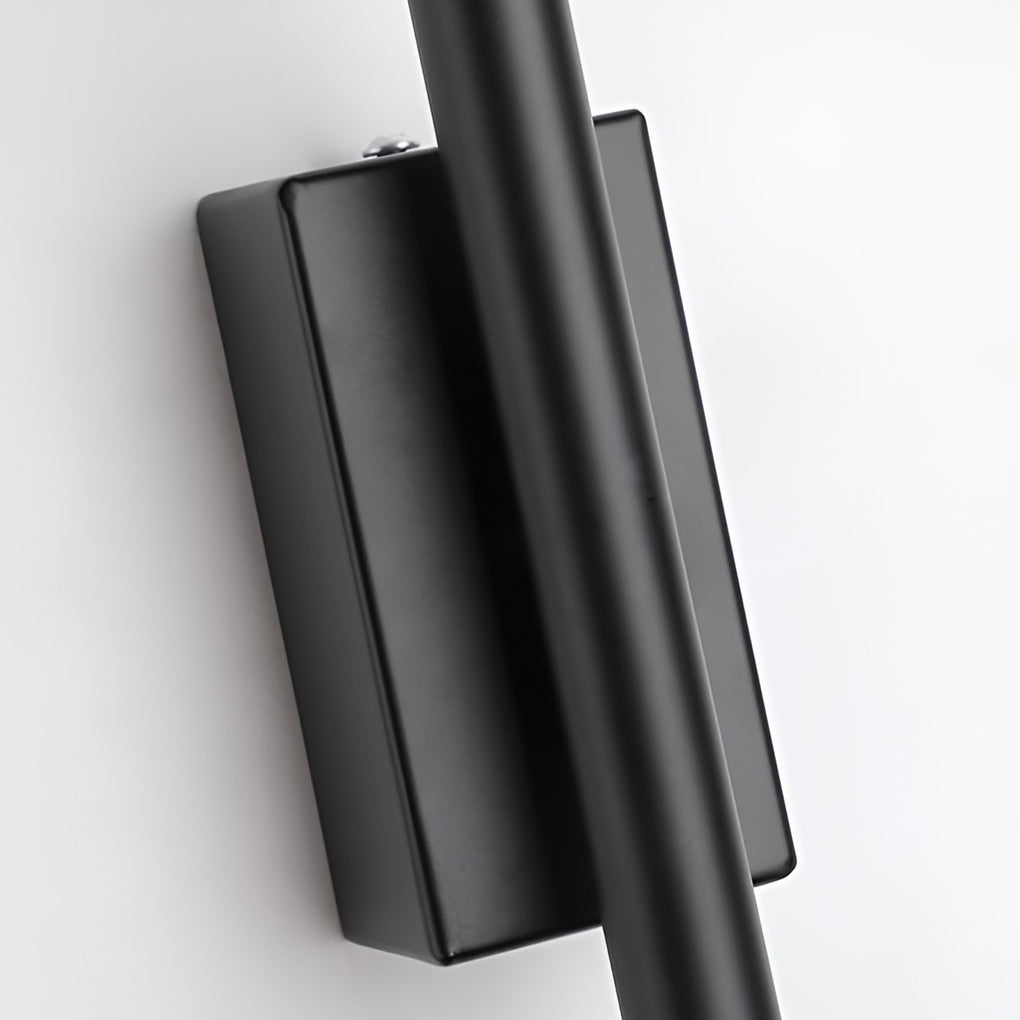 Linear LED Wall Sconce — Electroplated Iron, Black or Gold, 24"/31"/39" Modern