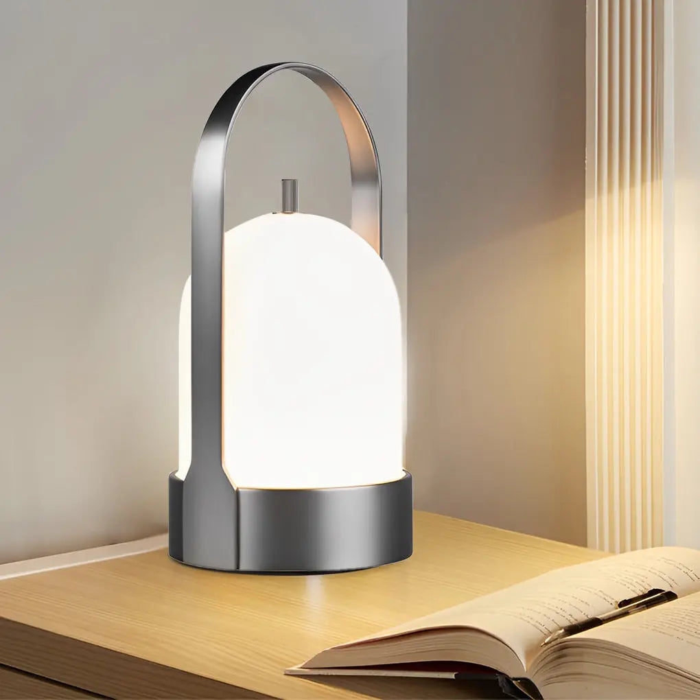 Portable LED Lantern Table Lamp for Indoor and Outdoor Ambiance Luxe