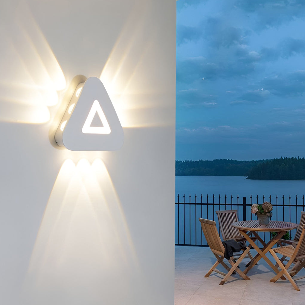Modern Waterproof LED Wall Washer Light - Creative Outdoor Wall Sconce
