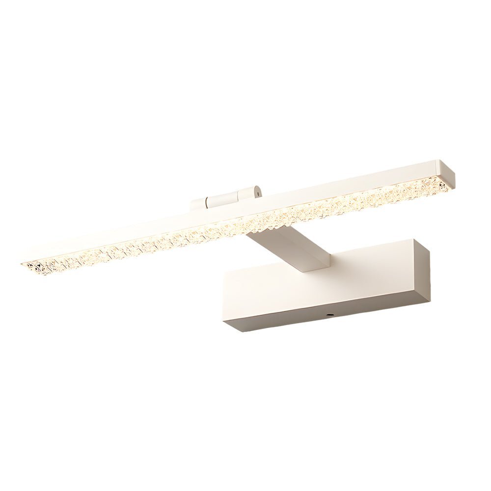 Crystal-Inspired Acrylic Vanity Light Bar — Aluminum, LED, 160° Adjustable, Three-Color Dimming (3000K/4500K/6000K)